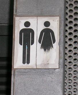 Misoginia en los lavabos