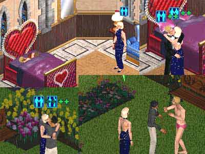 Promiscuidad y lujuria de mis Sims: Gloria y Francesco Lontano